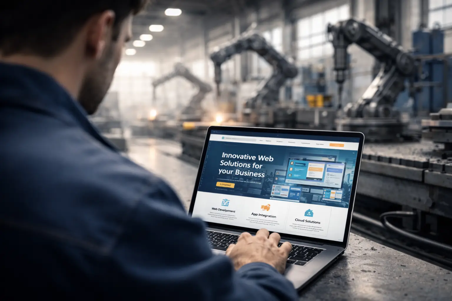 Professional web solutions for manufacturing and industrial businesses